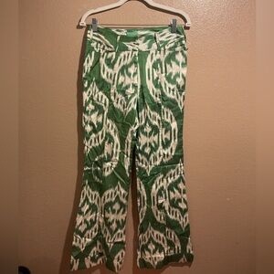 Jules Reid High Rise Wide Leg Funky Country Club Bohemian Trousers A1